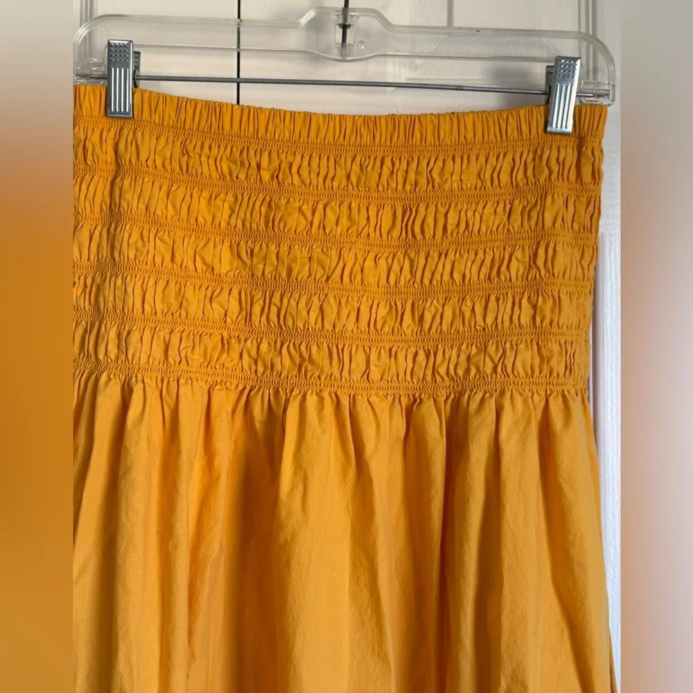 Rails Selina Midi A-Line Skirt with Smocked Waist. Or a sleeveless dress. M - Picture 5 of 6